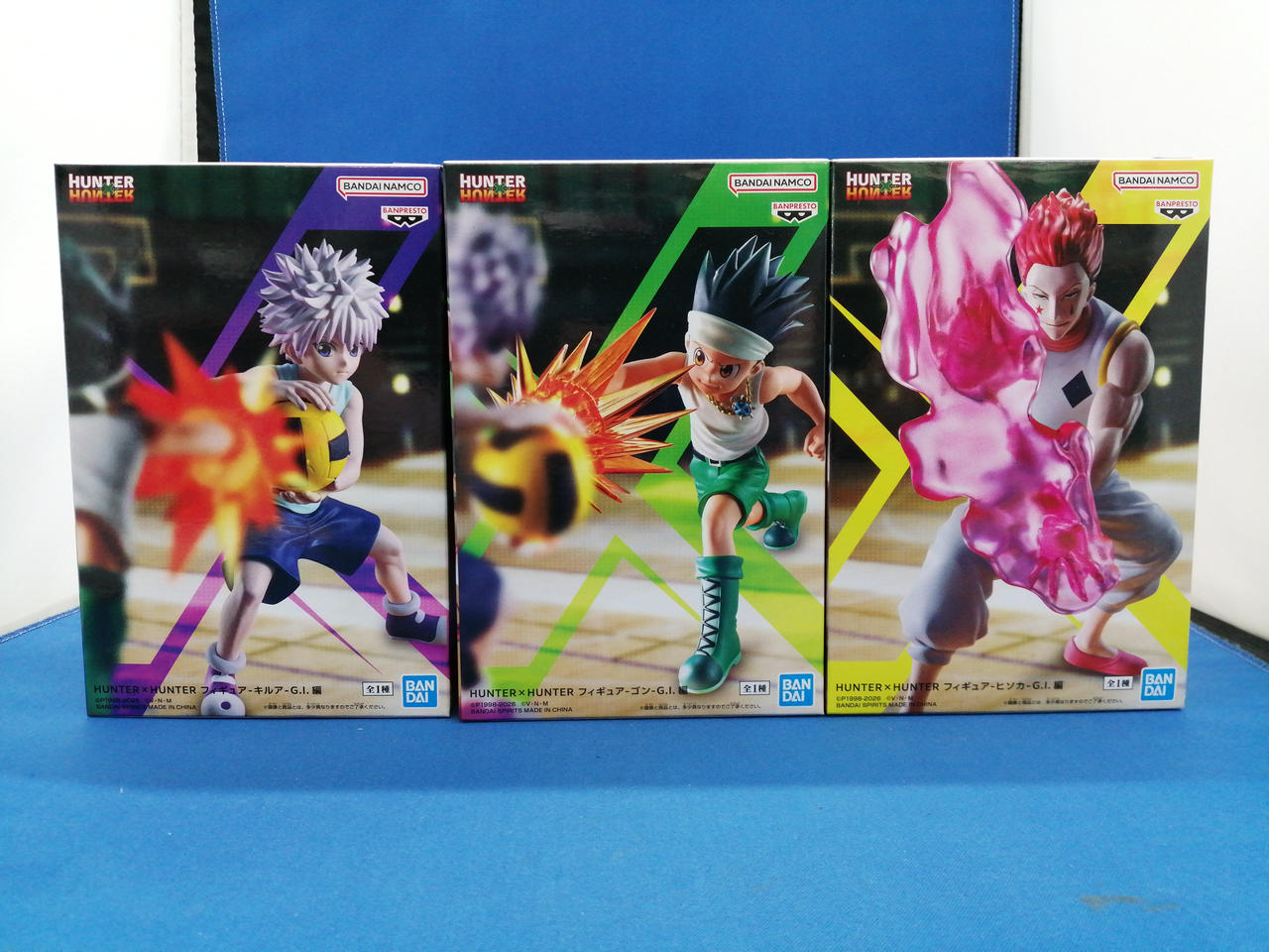 BANDAI|HUNTER×HUNTER G.I.編 フィギュア3種セット|【ハードオフ公式