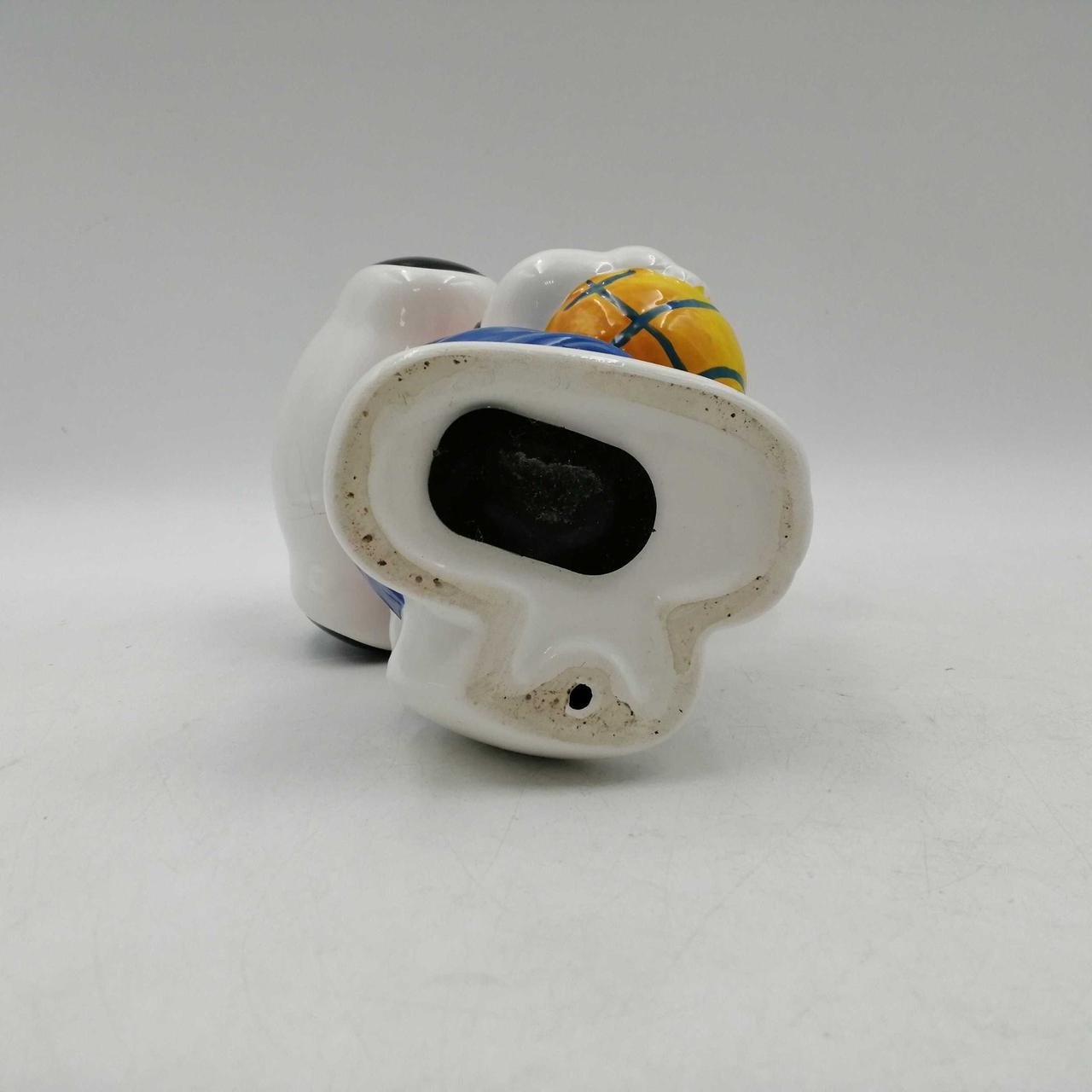 スヌーピー 探検家　双眼鏡 フィギュア貯金箱 緑 楽天市場】スヌーピー 陶器製 貯金箱 セラミック 立体 コイン