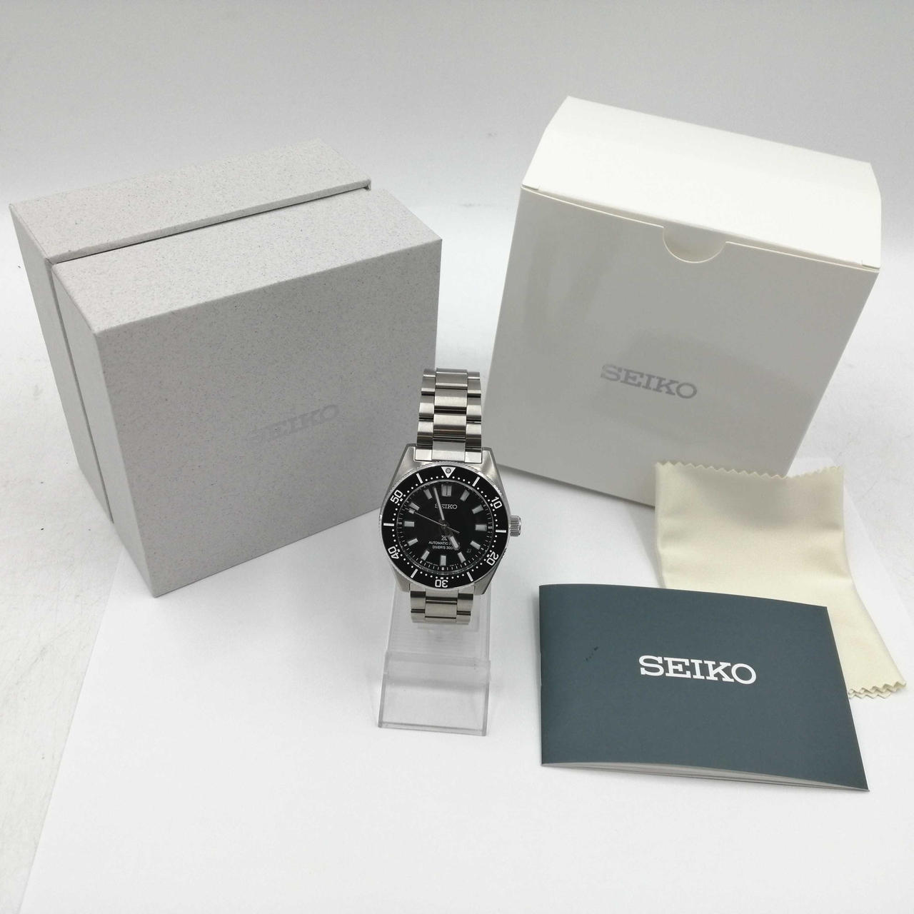 セイコー シルバー メッシュ時計（箱あり) セイコー(SEIKO)|プロスペックス メカニカルダイバーズ|HARDOFF