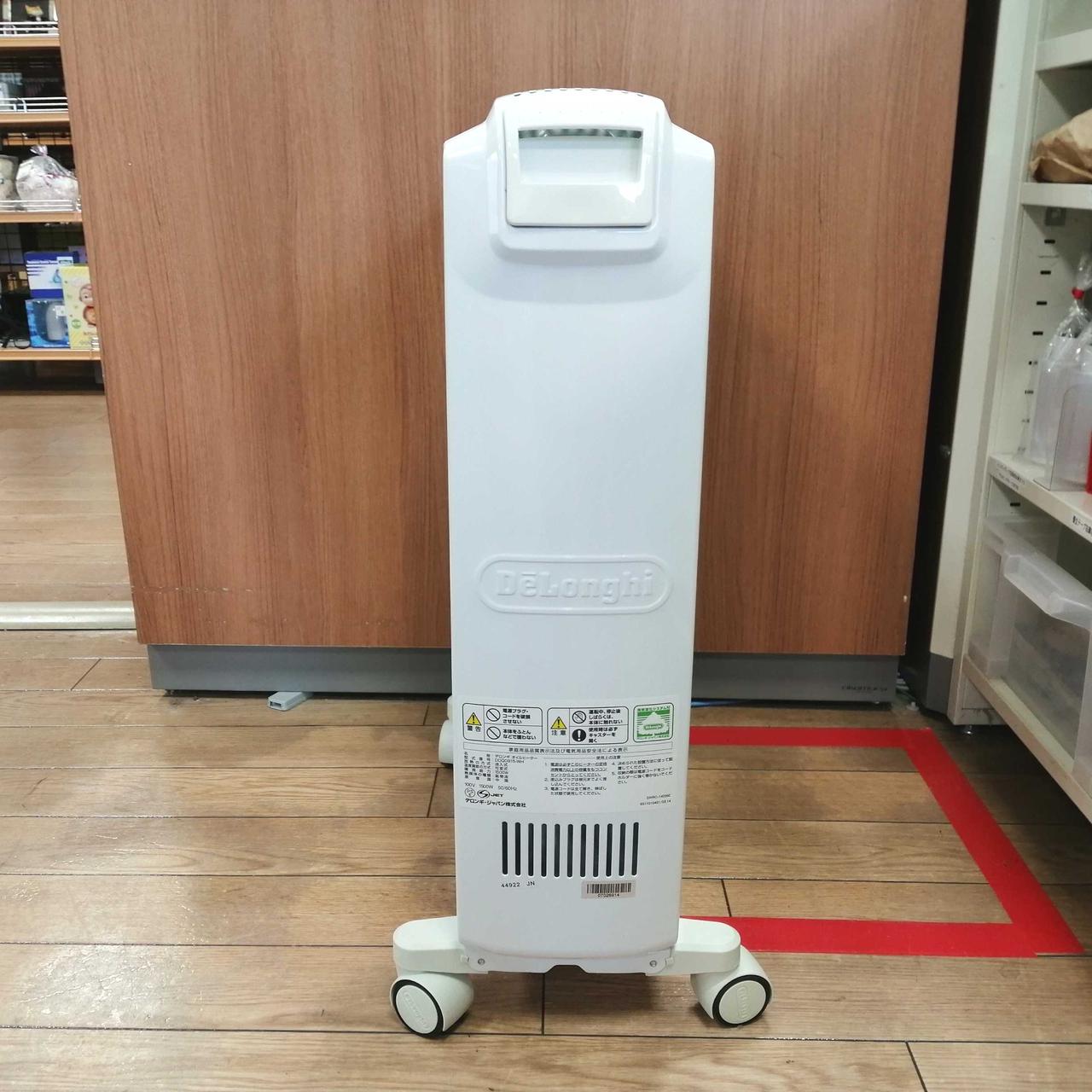 【最終お値下げ】ほぼ未使用品【デロンギ 】オイルヒーター DDQ0915-WH デロンギ オイルヒーター DDQ0915-WH ドラゴンデジタル 10畳～13