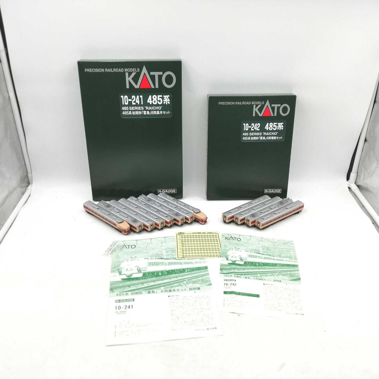KATO Ｎゲージ 　485系初期型「雷鳥」8両基本＋4両増結セット 楽天市場】KATO 485系 初期形 雷鳥 8両基本セットの通販
