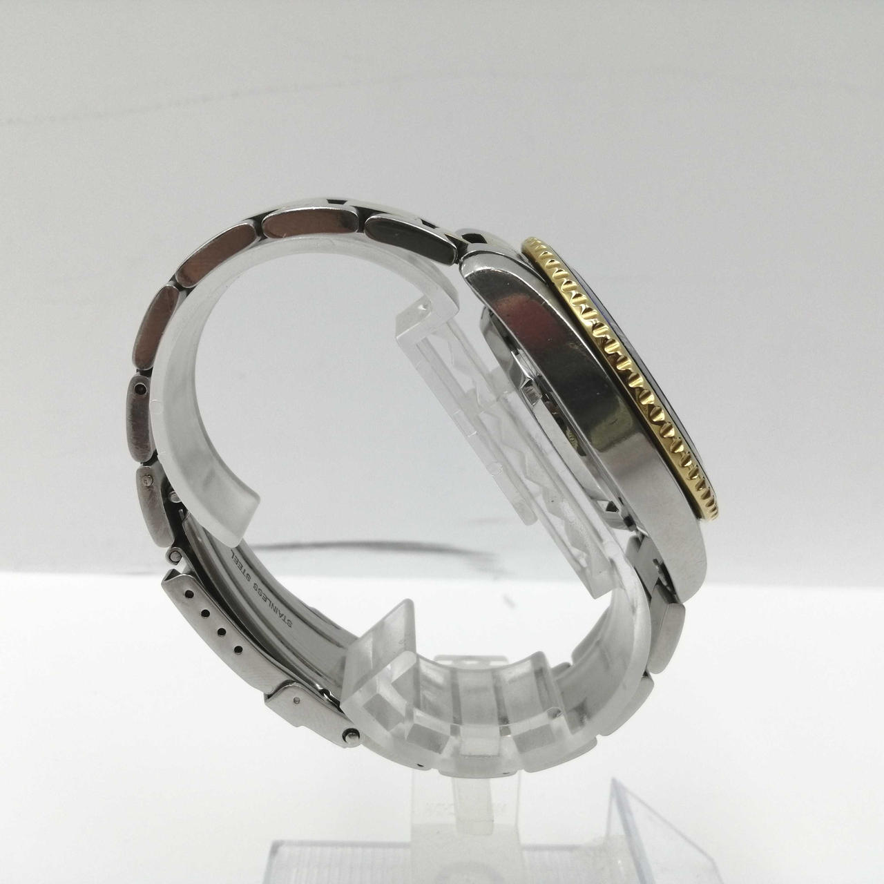 【値下げ】腕時計　エルジン　ELGIN　スモセコ　手巻き　修理保証書付き　美品 HA-5897| エルジン Elgin スイス製 70年代 手巻き式 ビンテージ