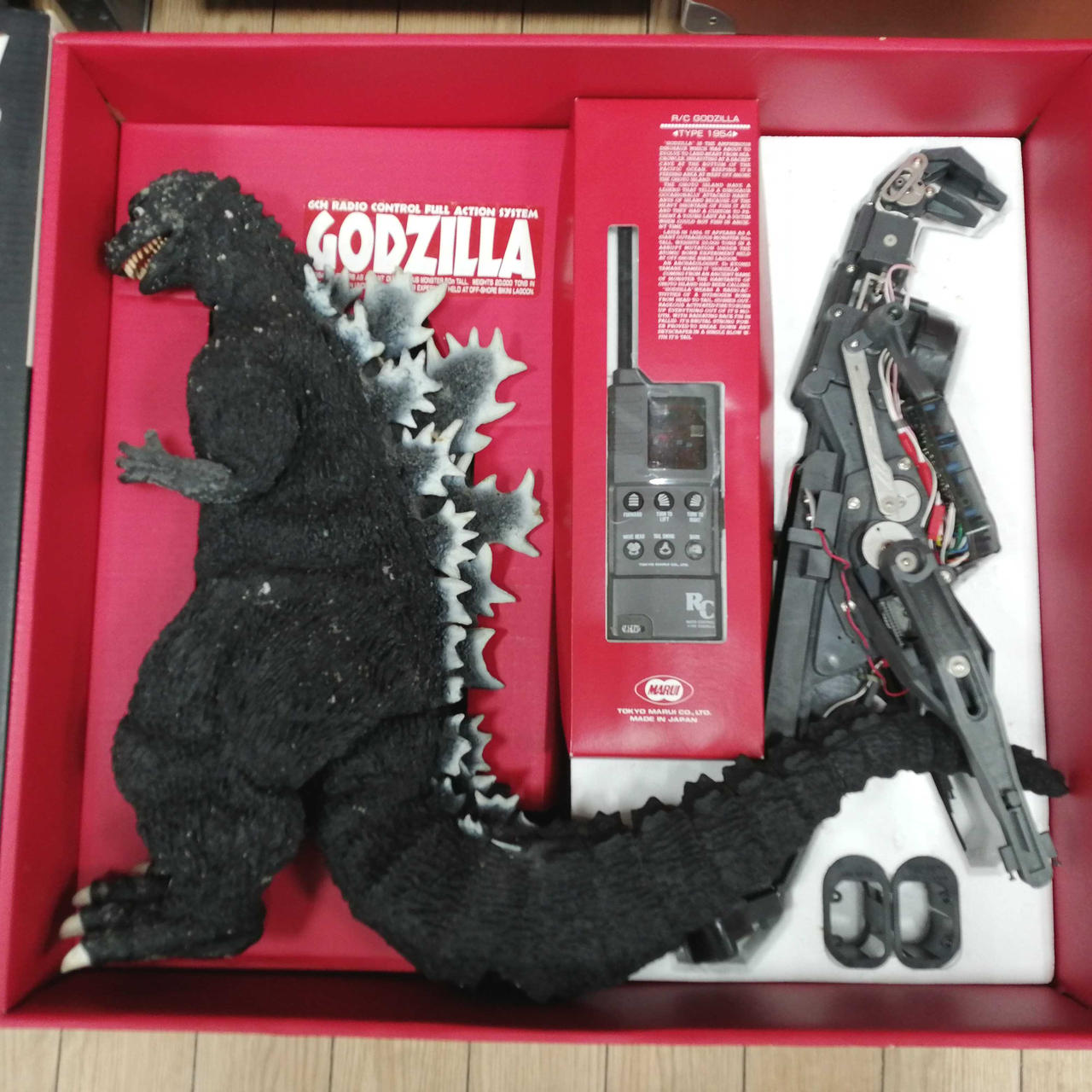 ジャンク】 非可動 本体のみ RC 初代ゴジラ 東京マルイ ジャンク】 非