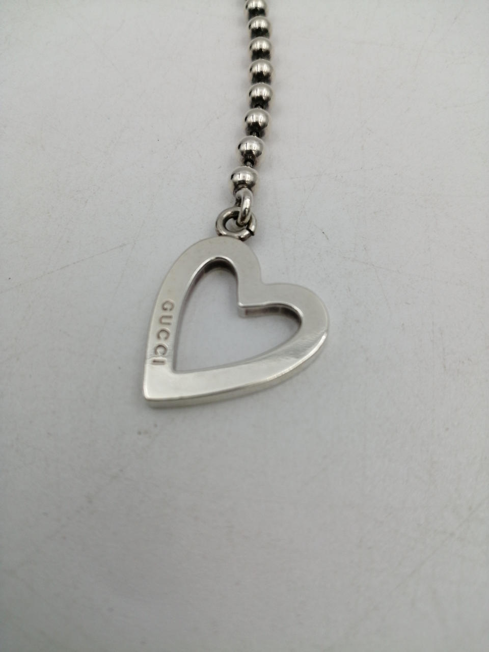 ボールチェーンハートブレスレットΩ ブレスレット