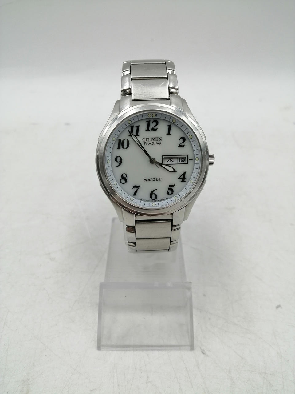 CITIZEN E101-S117445 ソーラー腕時計　アナログ　ステンレス シチズン(CITIZEN)|腕時計|HARDOFFオフモール（オフモ