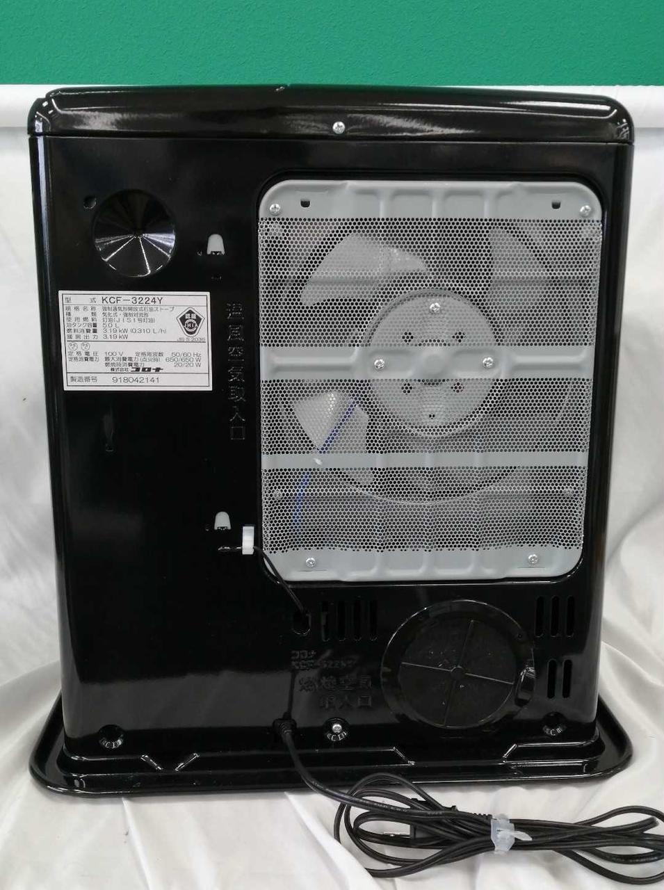 【美品】CORONA 石油ファンヒーター 黒　【FR-CS2YA】 コロナデンギョウ(CORONA)|石油ファンヒーター|HARDOFFオフ