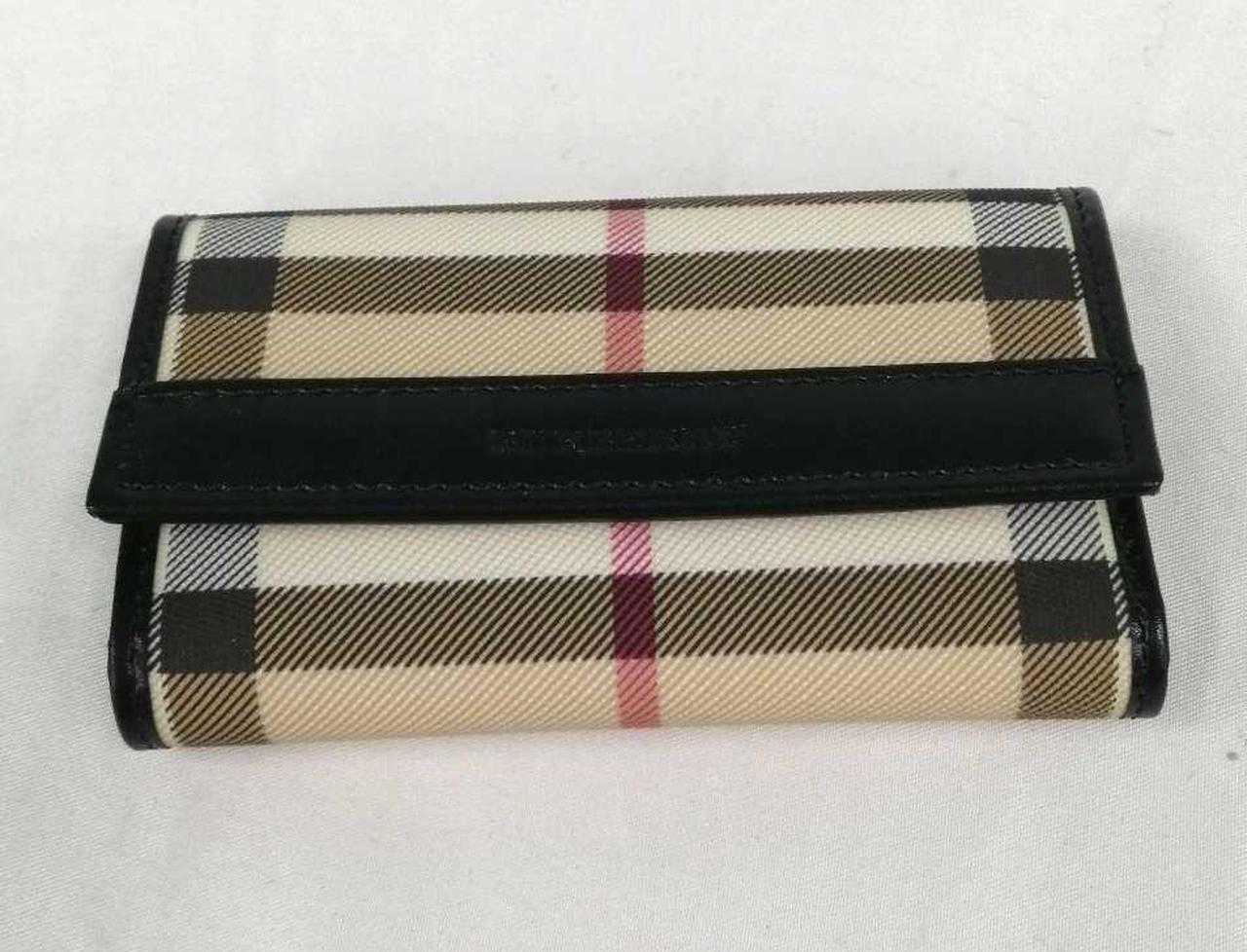 新品未使用　タグ有り　保存袋付き　バーバリー　6連　キーケース BURBERRY バーバリー/BURBERRY キーケース メンズ PVC 6連キー
