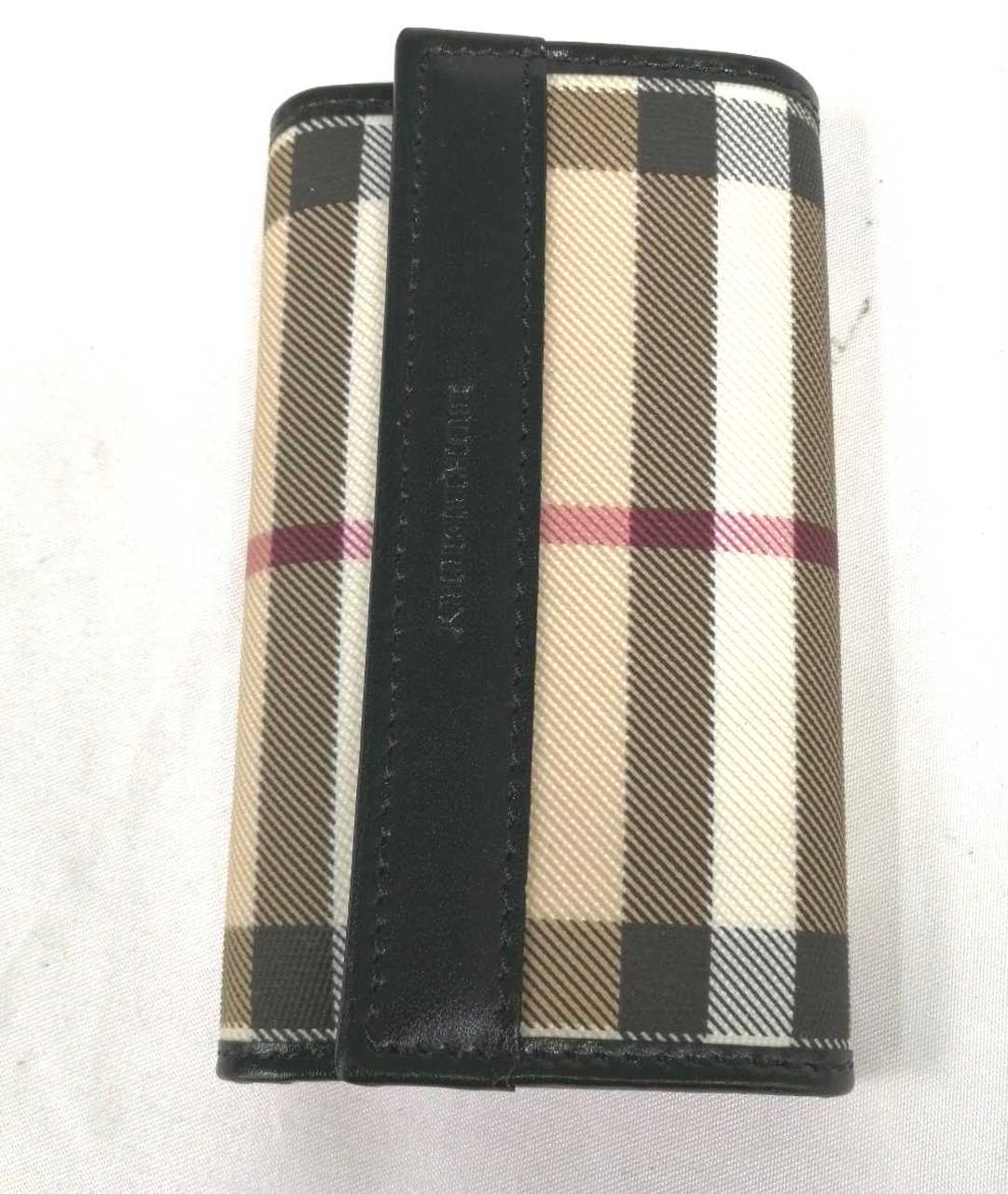 ✨未使用に近い・箱保証書付き✨　BURBERRY キーケース　TB 6連　カギ バーバリー(BURBERRY)|6連キーケース|HARDOFFオフモール（オフモ