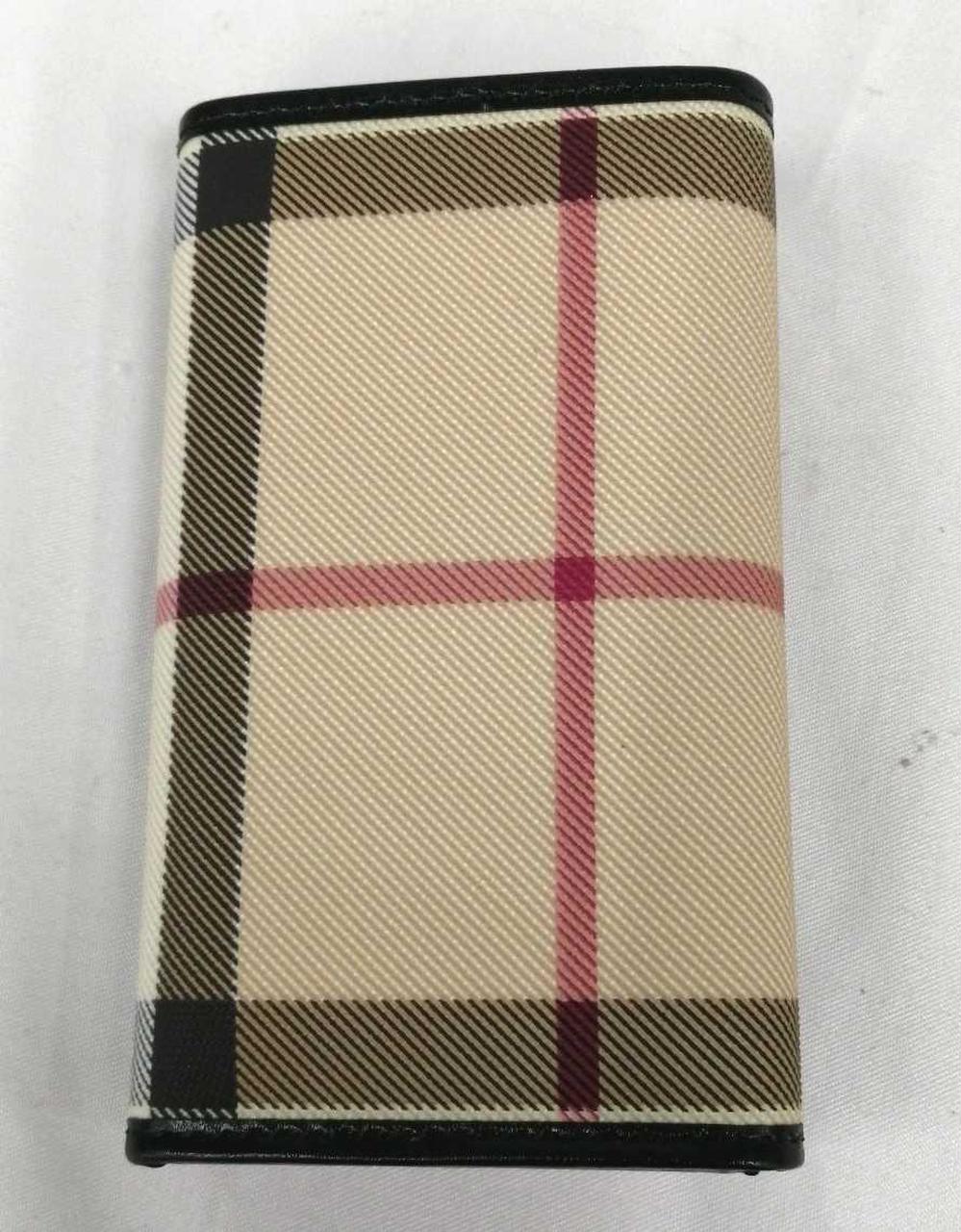 バーバリ　6連キーケース　ノバチェック　エナメル　ホワイト 楽天市場】【未使用品】BURBERRY バーバリー キーケース 6連キー