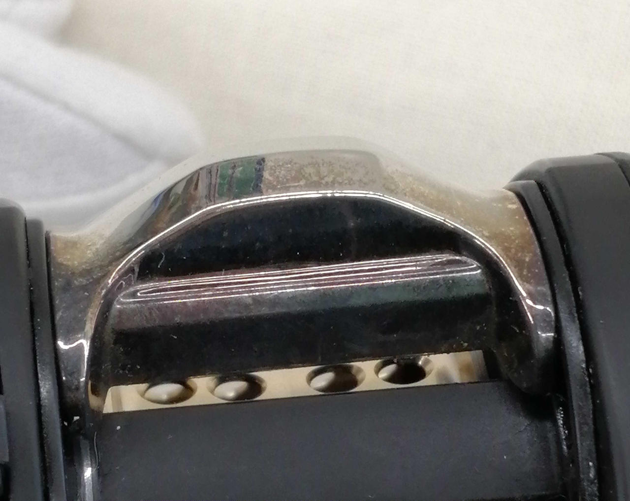 少し色の変色あり