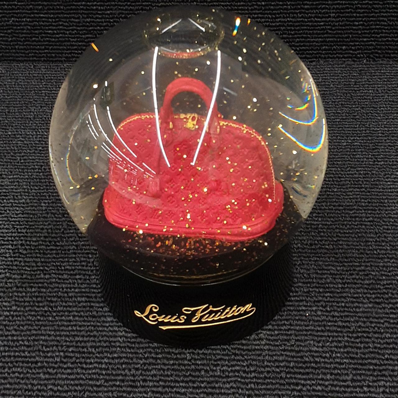 ルイヴィトン ノベルティ スノーグローブ スノードーム アルマ レッド ガラス 楽天市場】LOUIS VUITTON ルイヴィトン スノードーム ノベルティ
