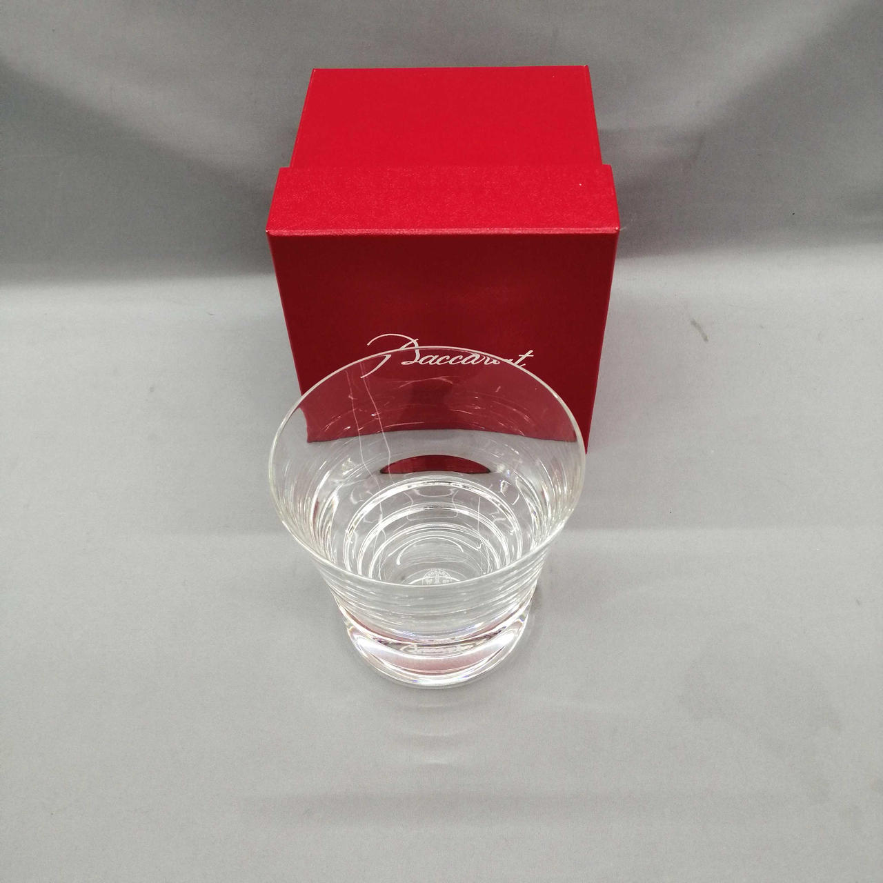 Baccaratのロックグラスです。