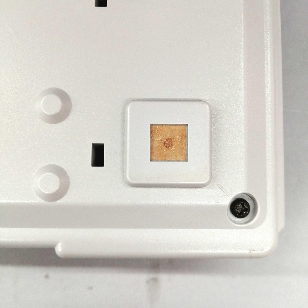 脚のスポンジがありません。