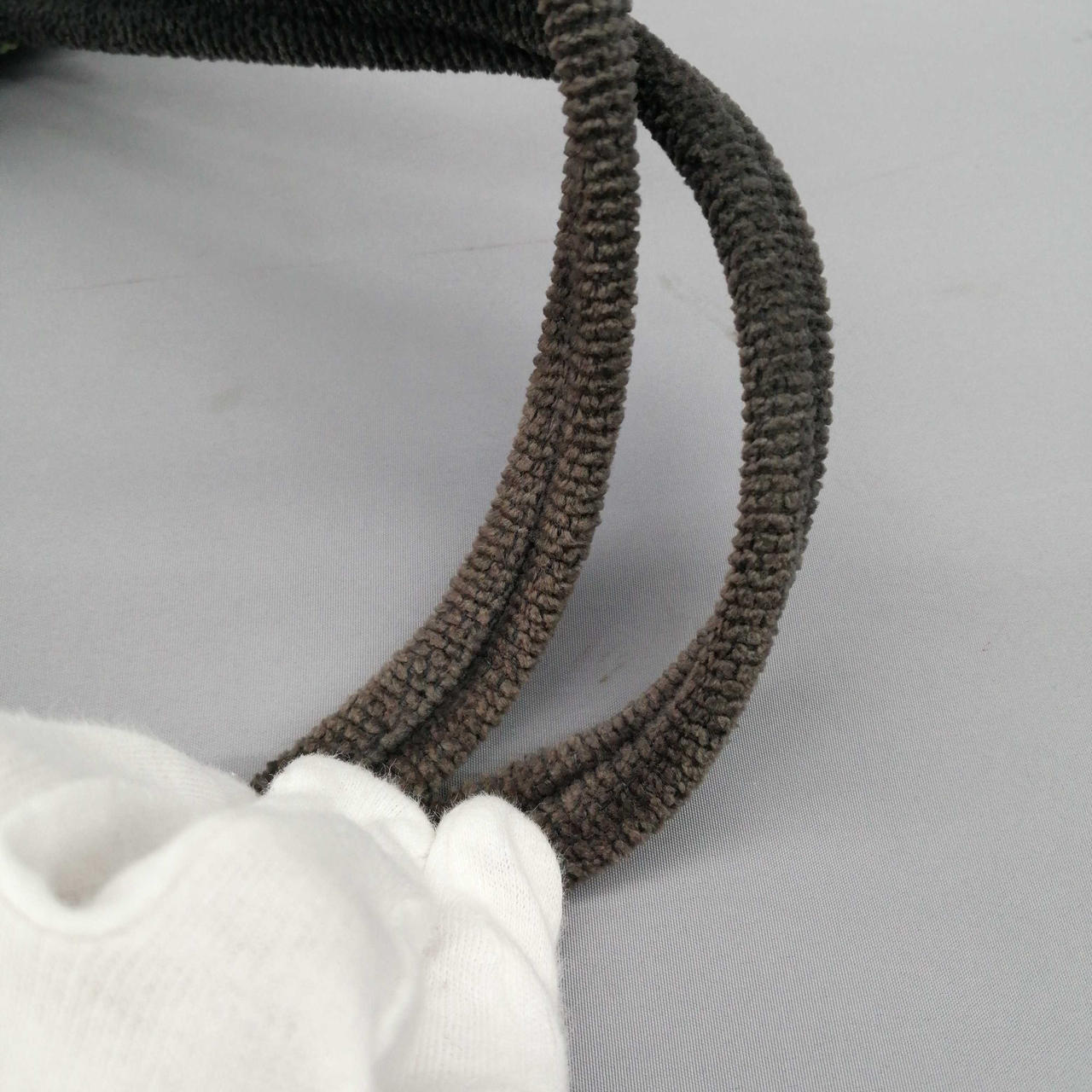 持ち手部分変色があります