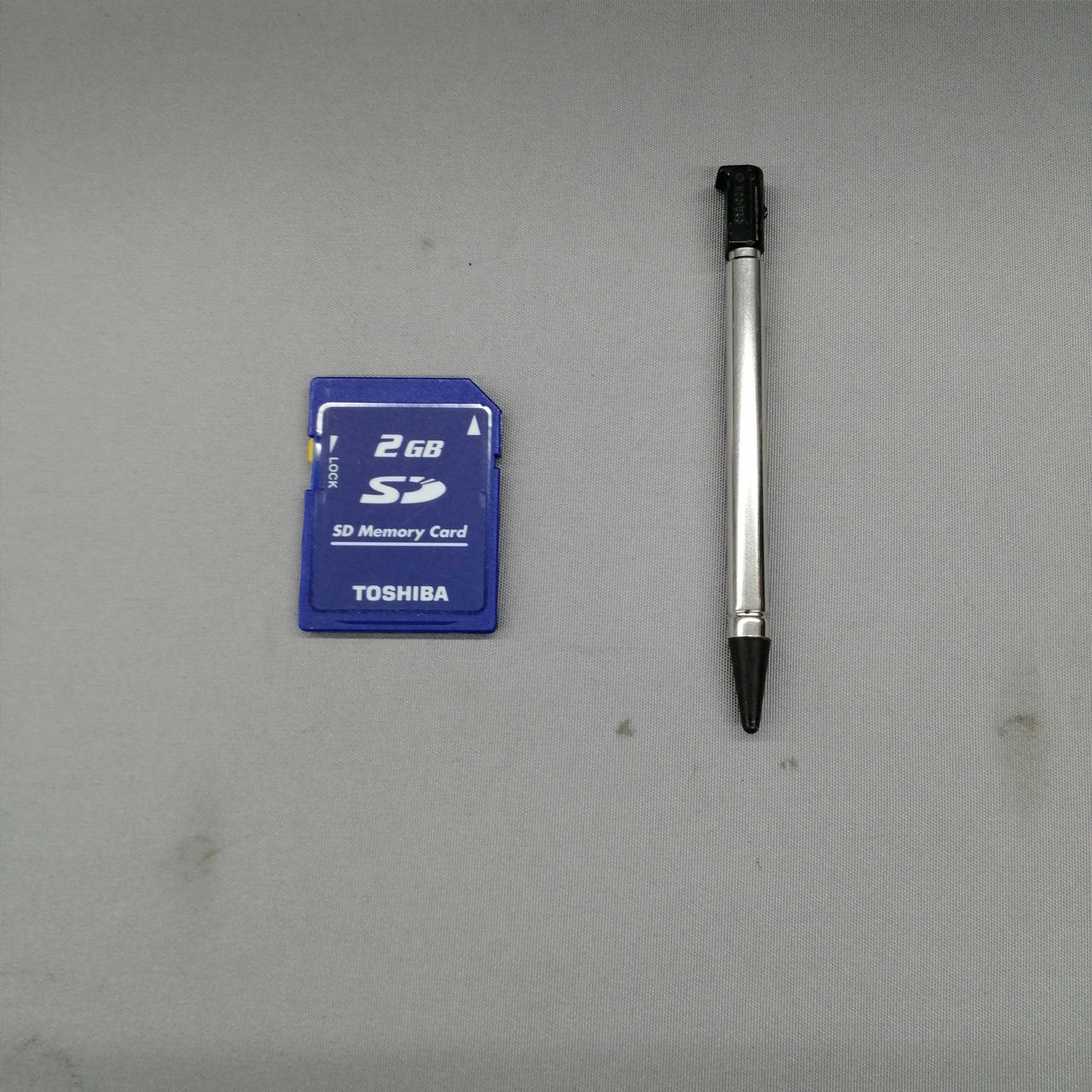 タッチペン、SDカード