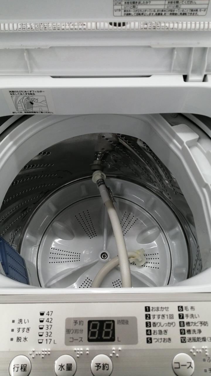 Panasonic全自動洗濯機 使用回数1回!!新品同様!! Panasonic全自動洗濯機 使用回数1回!!新品同様!!