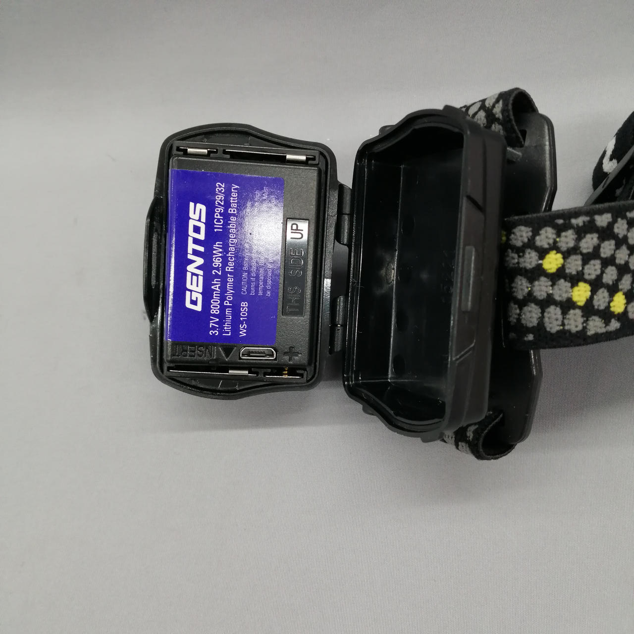 専用リチウムポリマー充電池