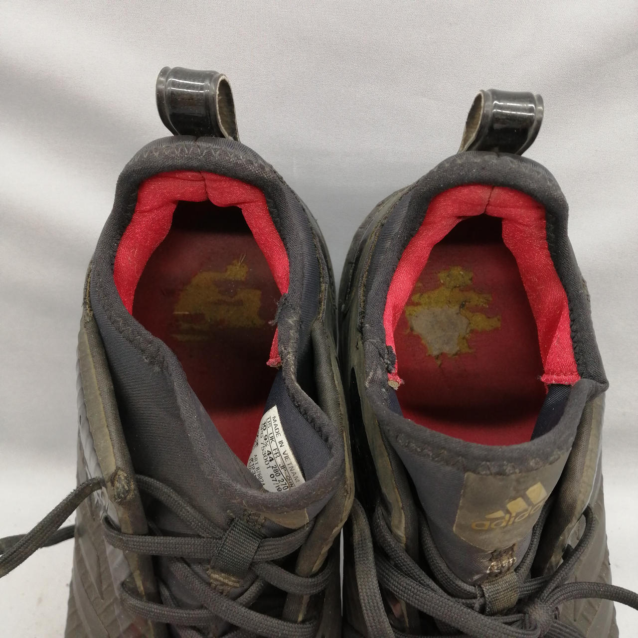 中敷きが痛んでいます。