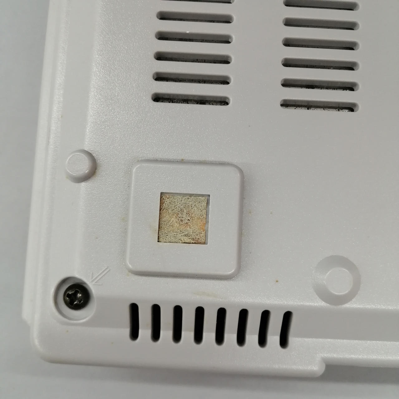 脚のスポンジがありません。