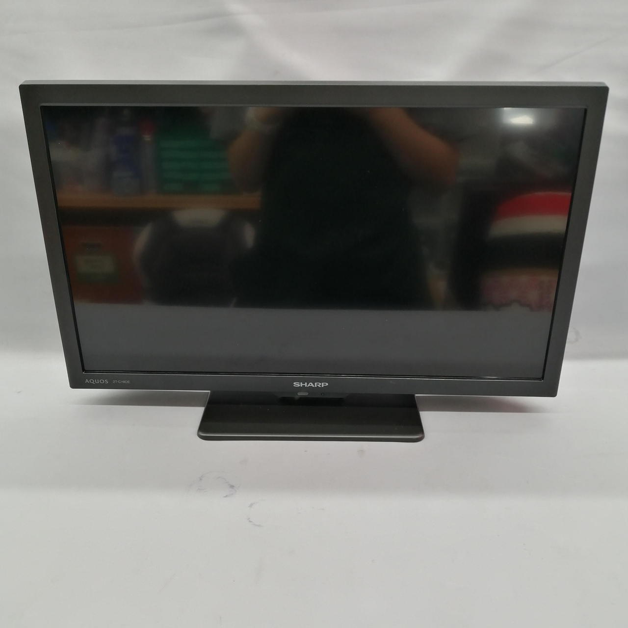 SHARPシャープ 液晶テレビ 19インチ B-CASカード 配線付き ホワイト SHARP テレビ 19型 液晶テレビ シャープ アクオス 19インチ TV