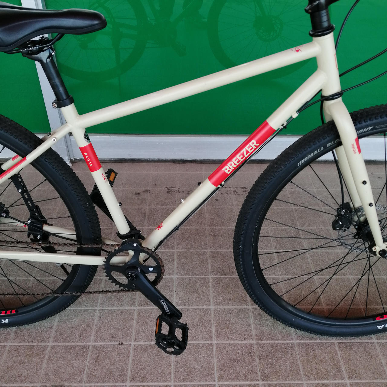 フレームサイズは45cm