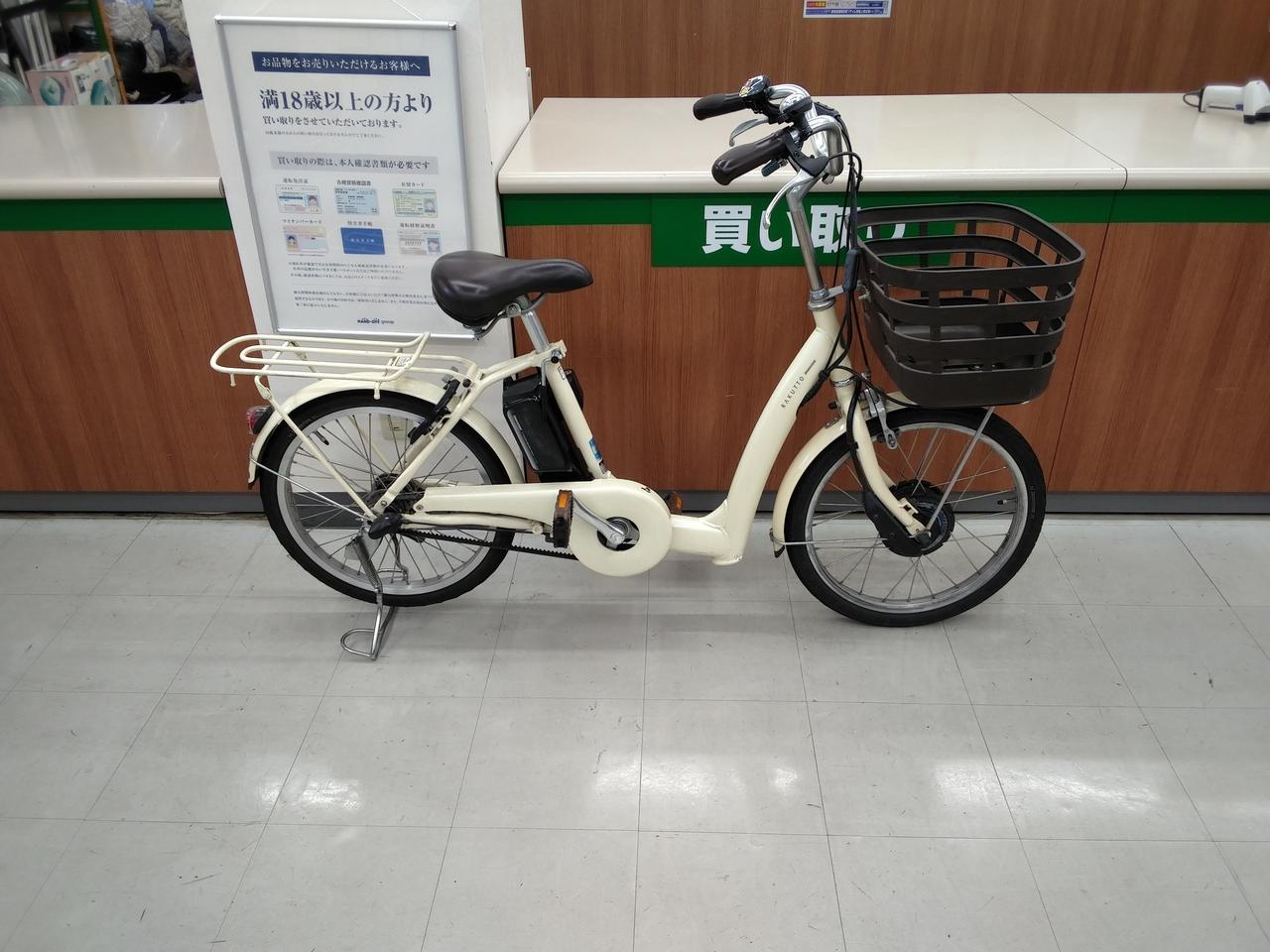 電動アシスト自転車です。