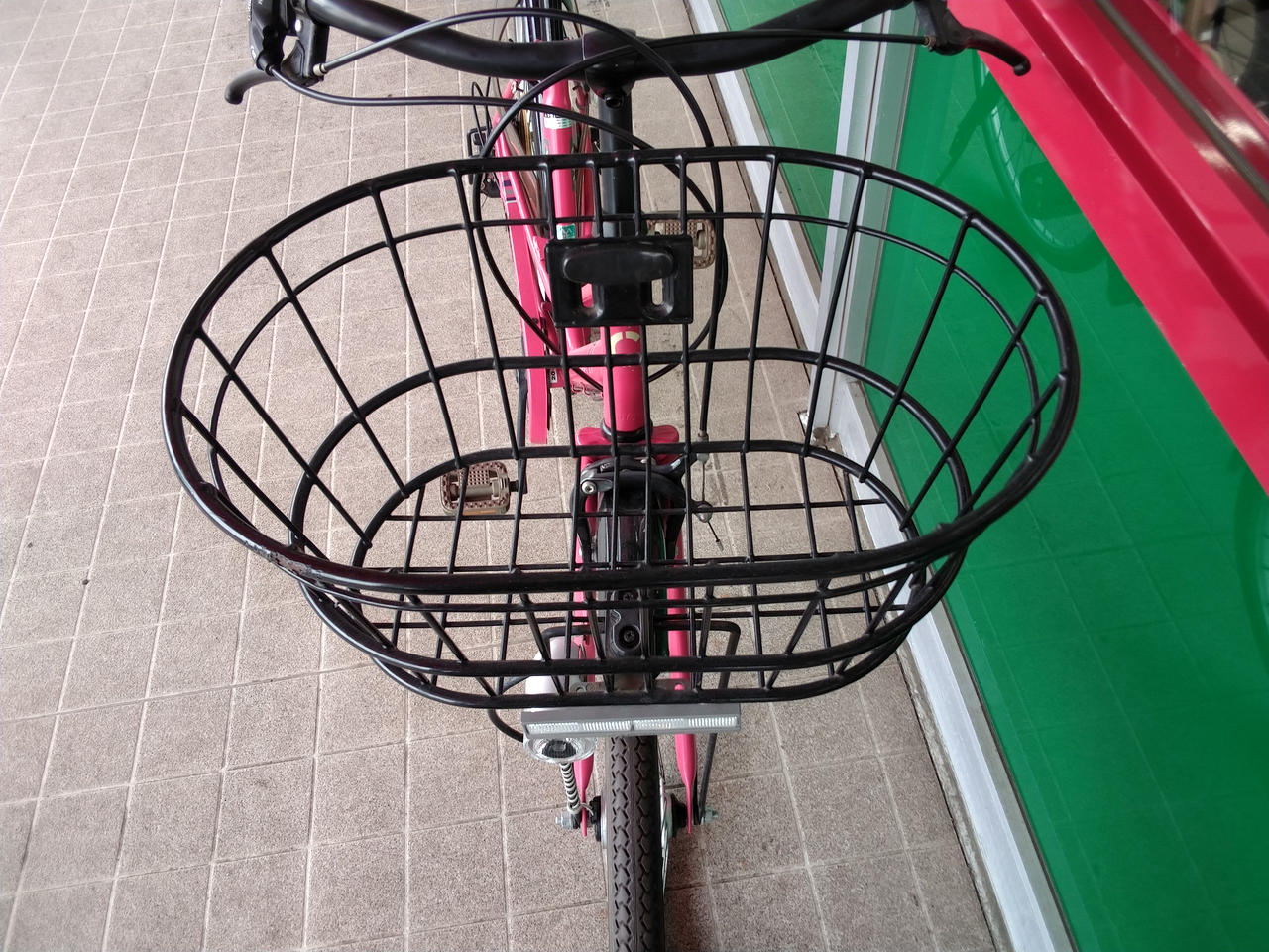 大きな前カゴ