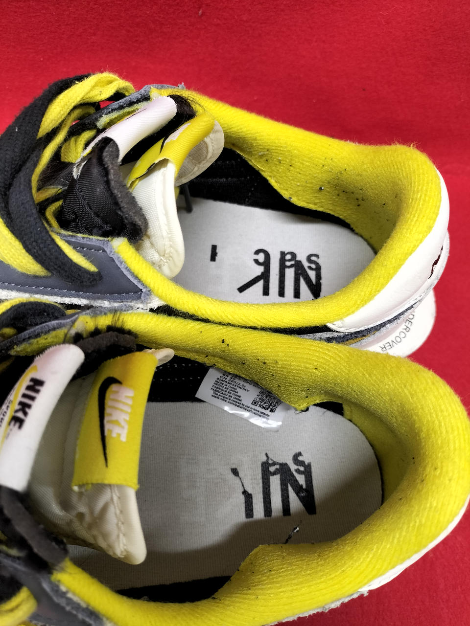 内側け毛玉あり