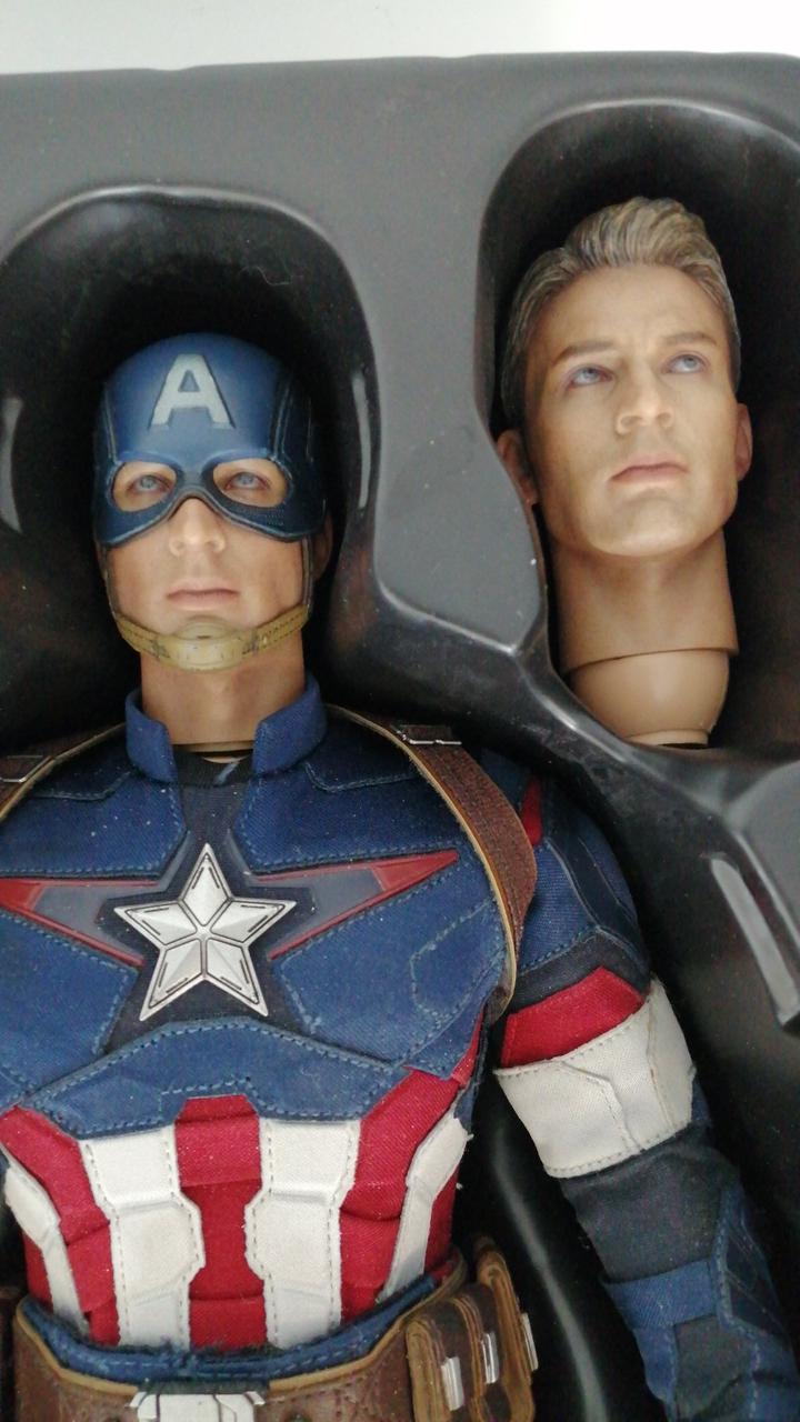 Hot Toys キャプテン・アメリカ 1/6フィギュア(部品欠品あり) ムービー・マスターピース】『アベンジャーズ』1／6スケール