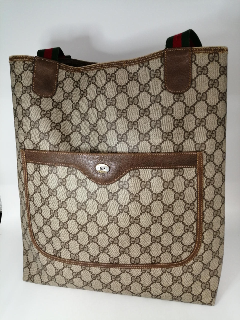 オールドグッチ　ハンドバッグ　トート GUCCI 極 美品 グッチ オールドグッチ ヴィンテージ シェリー