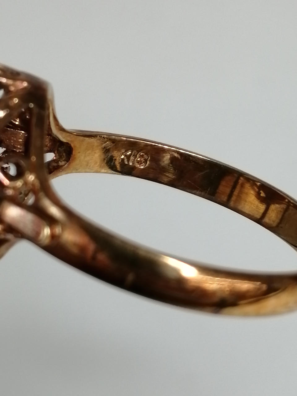 K18刻印あります。