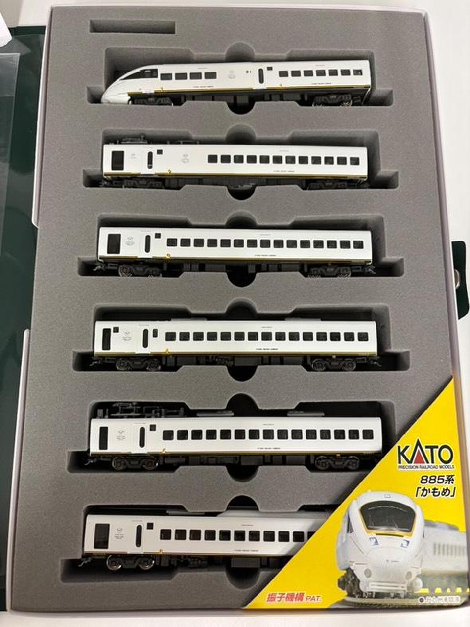 期間限定値引　美品　KATO　10-410 885系　かもめ　6両セット Amazon.co.jp: KATO Nゲージ 885系 かもめ 6両セット 10-410