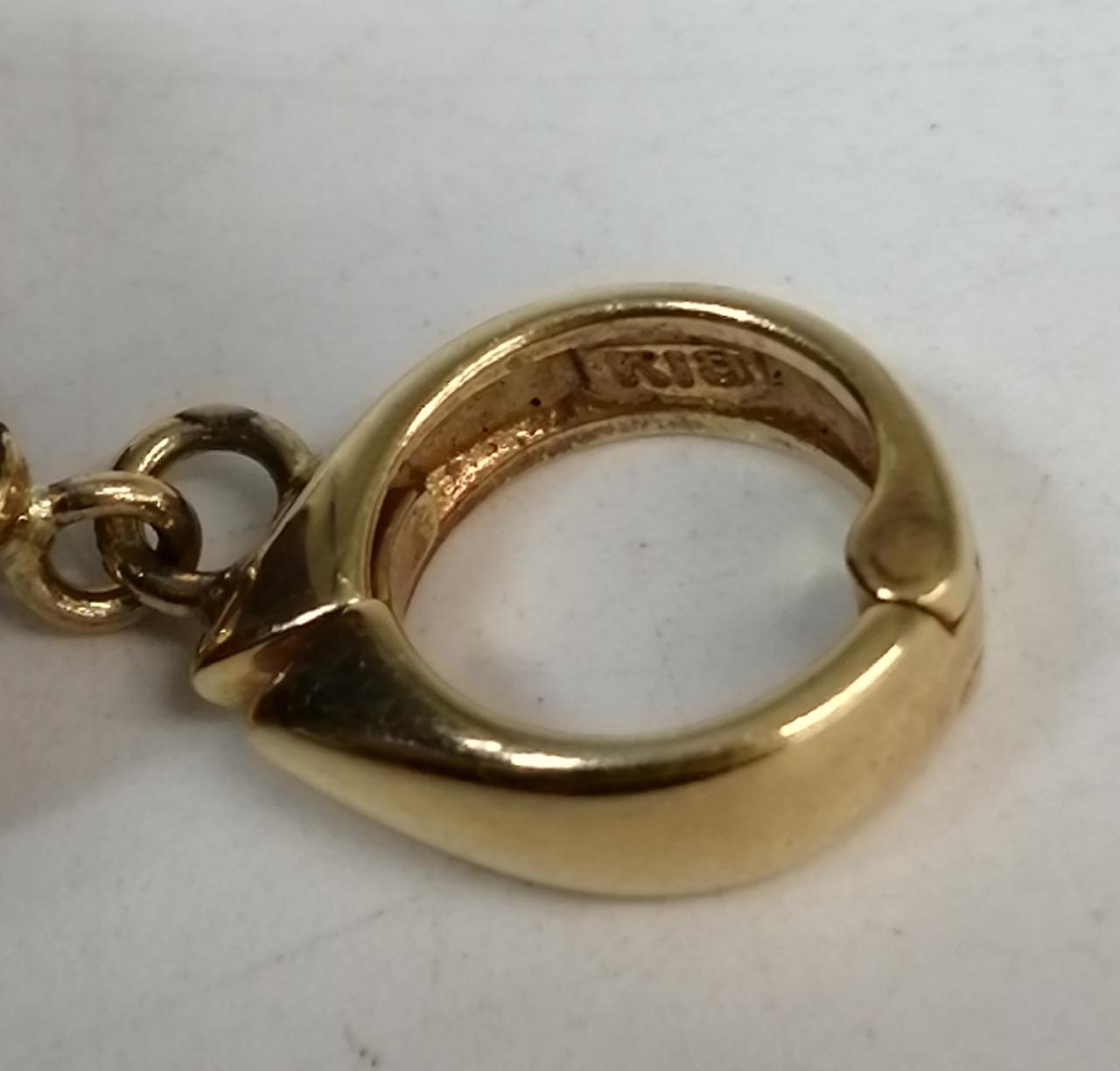 K18刻印あります。