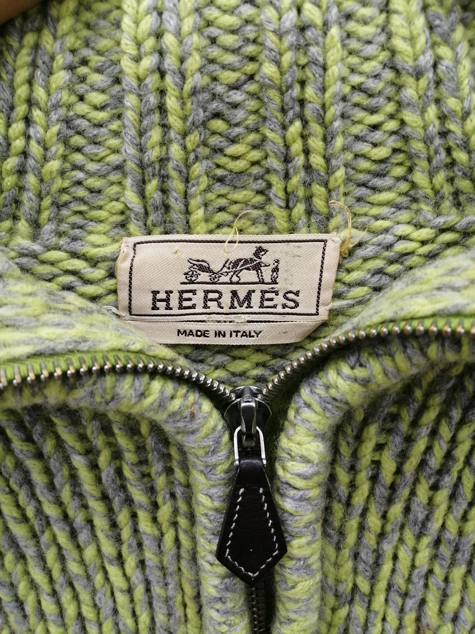 HERMES|ハーフジップニット|【ハードオフ公式通販】オフモール