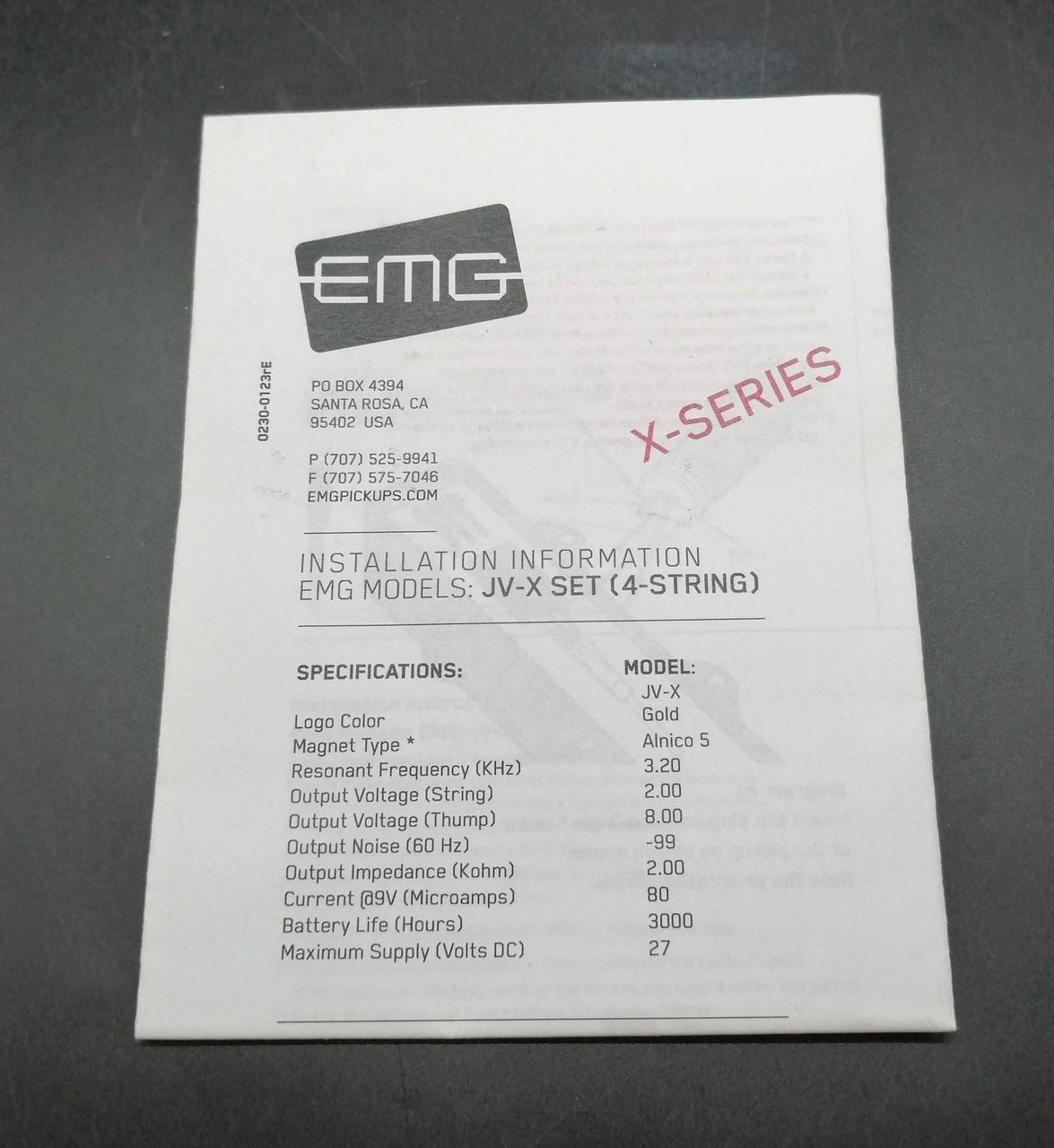 グラスルーツ　リミテッドモデル　EMGピックアップ　ソフトケース付 グラスルーツ リミテッドモデル EMGピックアップ ソフトケース付