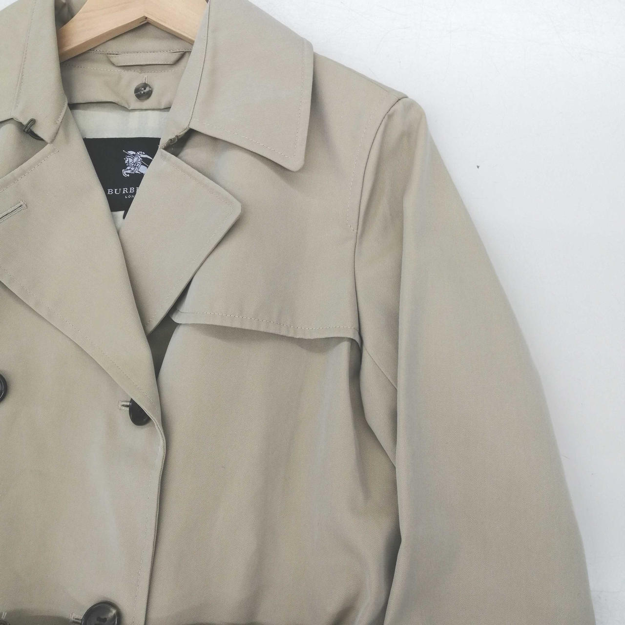 極美品】BURBERRY LONDON　アンゴラウール　トレンチコート三陽商会 os-nag-10486_001.jpg