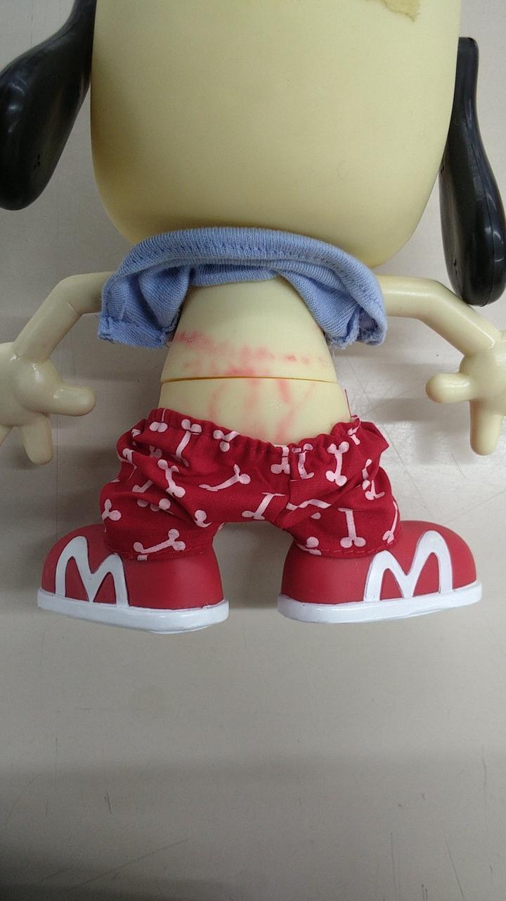 トランクスの色移りあり