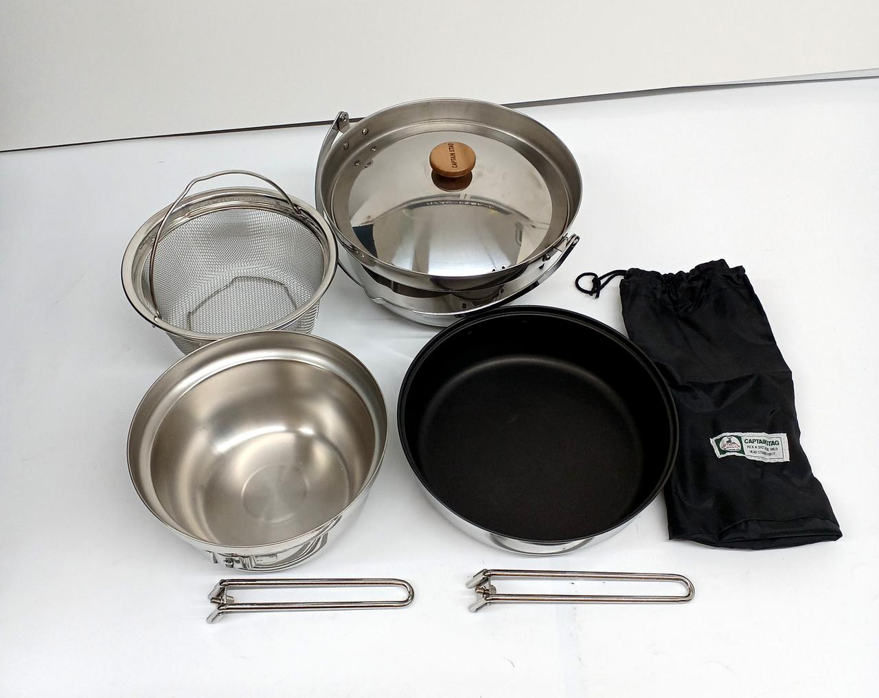 キャプテンスタッグ　マルチステンレスクッカー　M-5510 Amazon | キャプテンスタッグ マルチステンレスクッカー M-5510