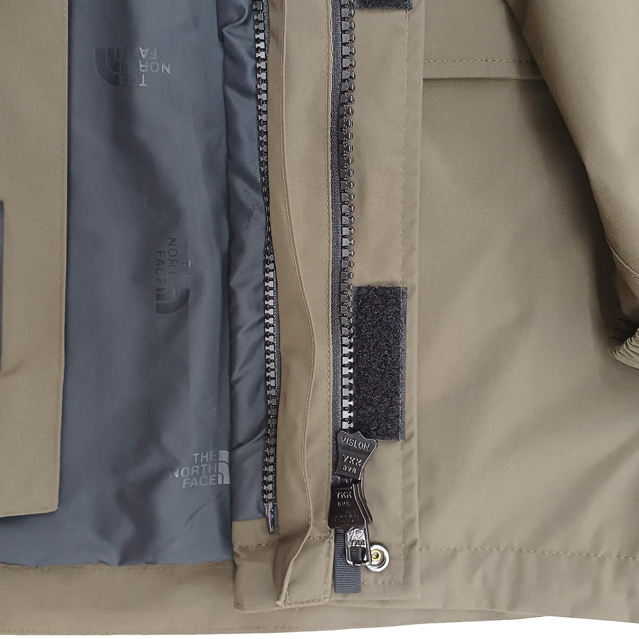 二重ファスナー、マジックテープ、ボタン