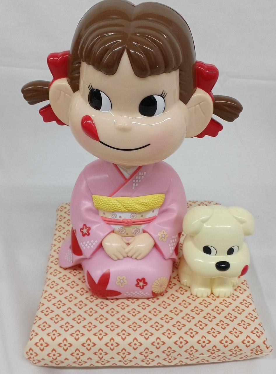 首ふりペコちゃん　セット 不二家|ペコちゃんおすわり首振り人形|HARDOFFオフモール