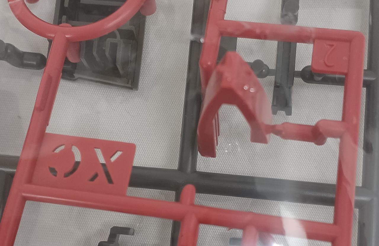 この部分の折れです