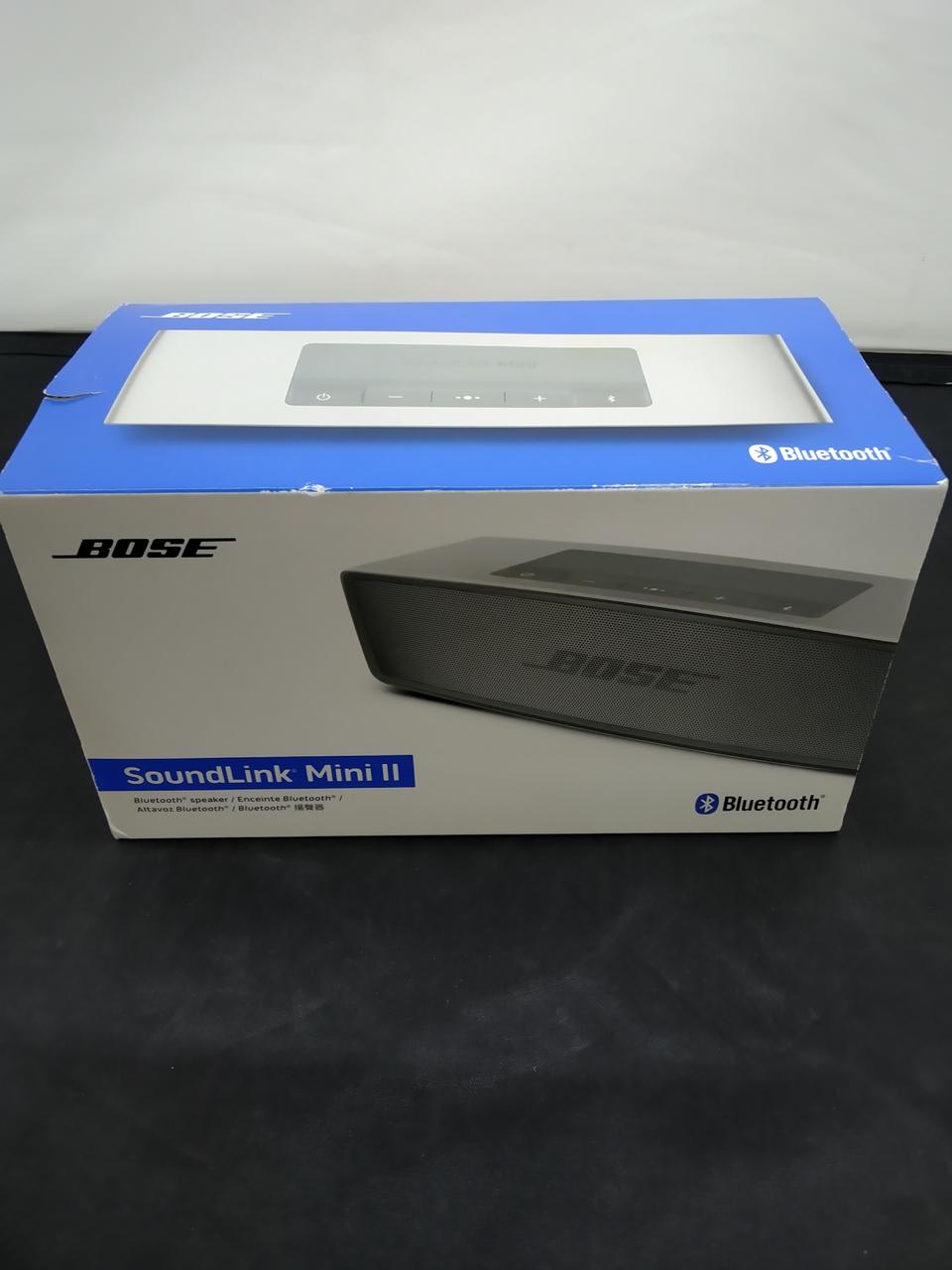 BOSE SoundLink Mini 元箱、取説有 箱 取説 保護ケース BOSE SoundLink