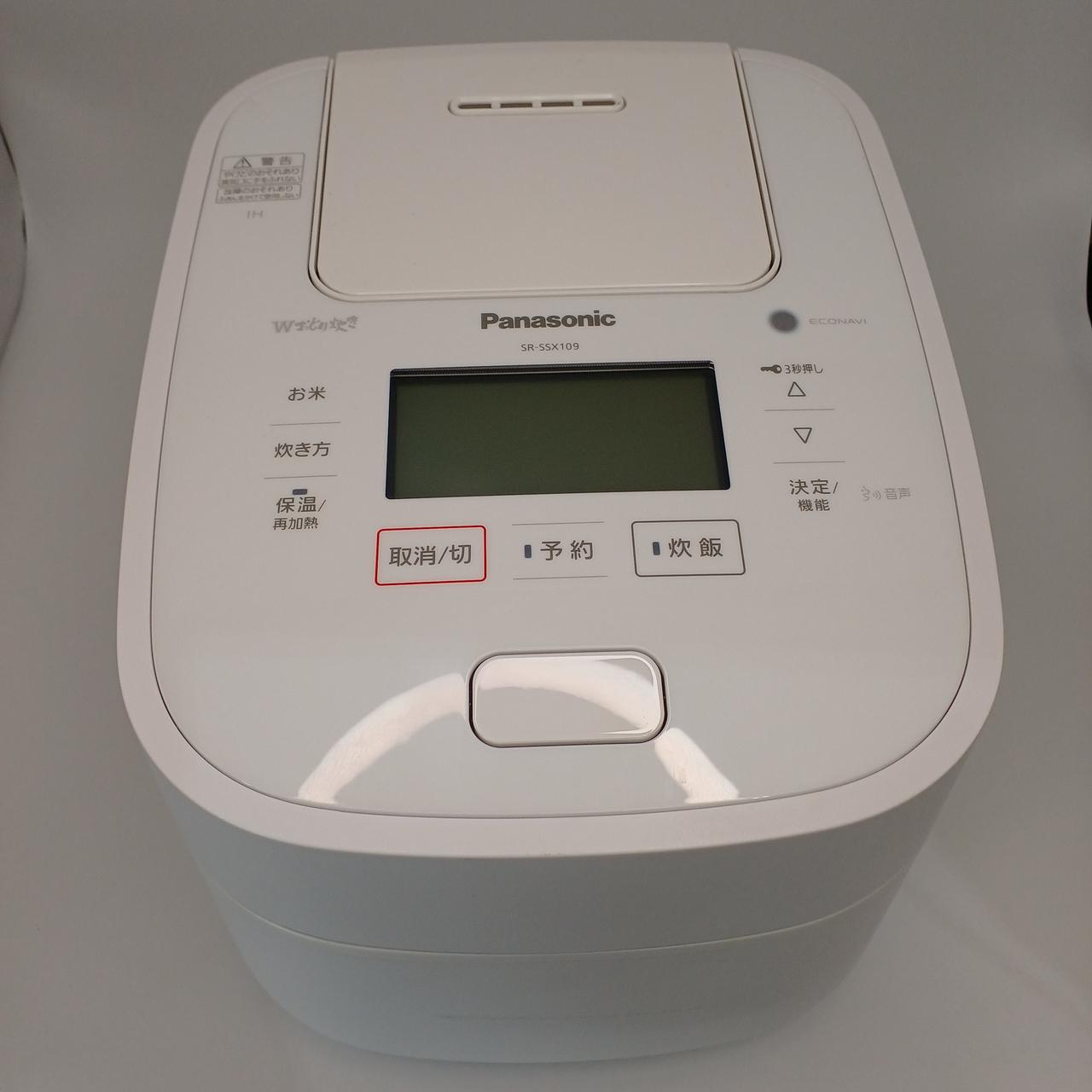 Panasonic IH炊飯器 SR-M10B箱無しお米付き！