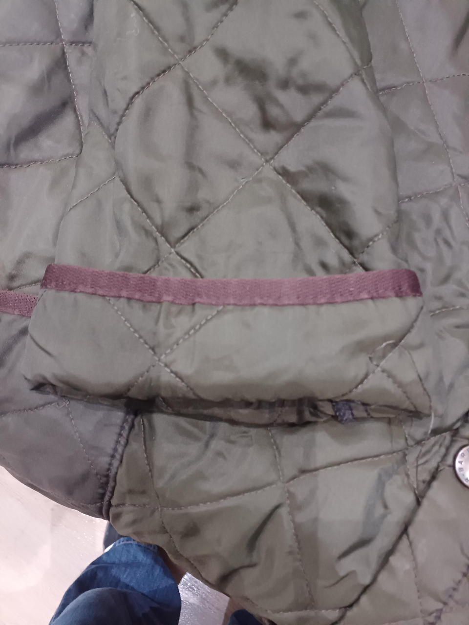 袖も綺麗です。