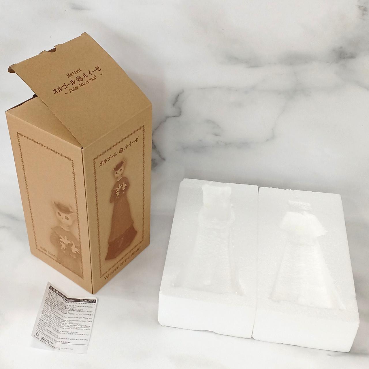 発泡スチロールに破損あり