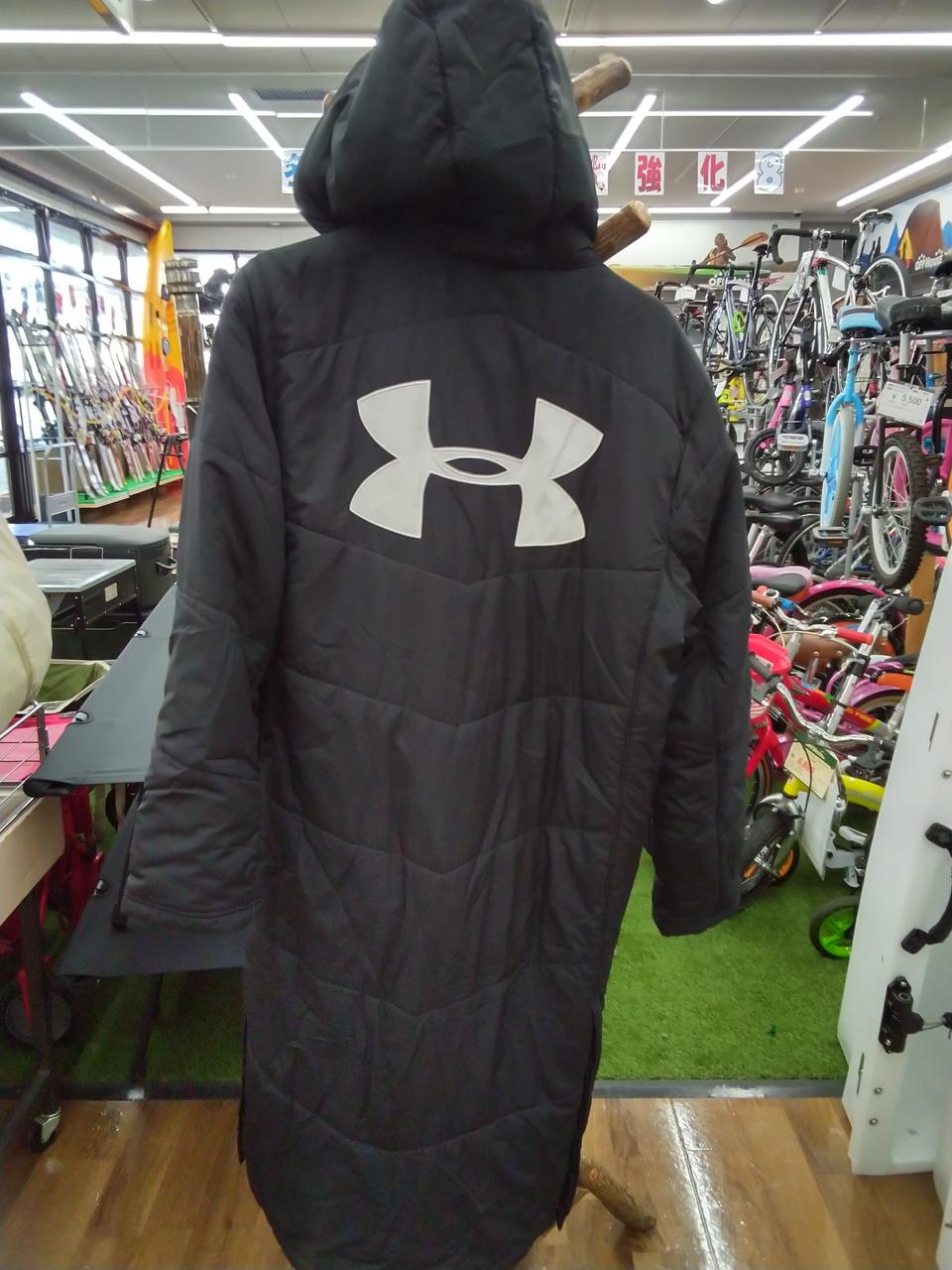 楽天市場】アンダーアーマー ベンチコート ylgの通販 期間限定値引