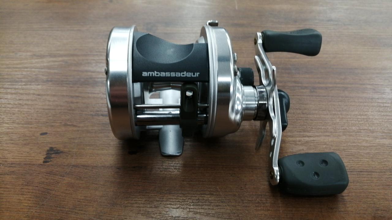釣り　アブガルシア　AbuGarucia5500C両軸リール　シルバー アブガルシア(AbuGarcia)|両軸リール|HARDOFFオフモール（オフモ