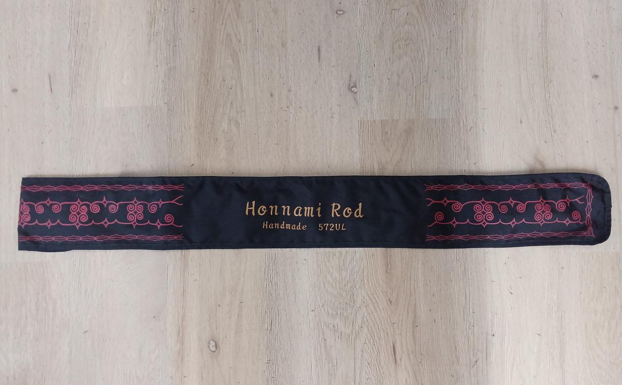 Honnami Rod 474UL-P 手作りロッドスピニング　オールスタッグ Honnami Rod ホンナミロッド 474UL-P 花梨 スピニング仕様