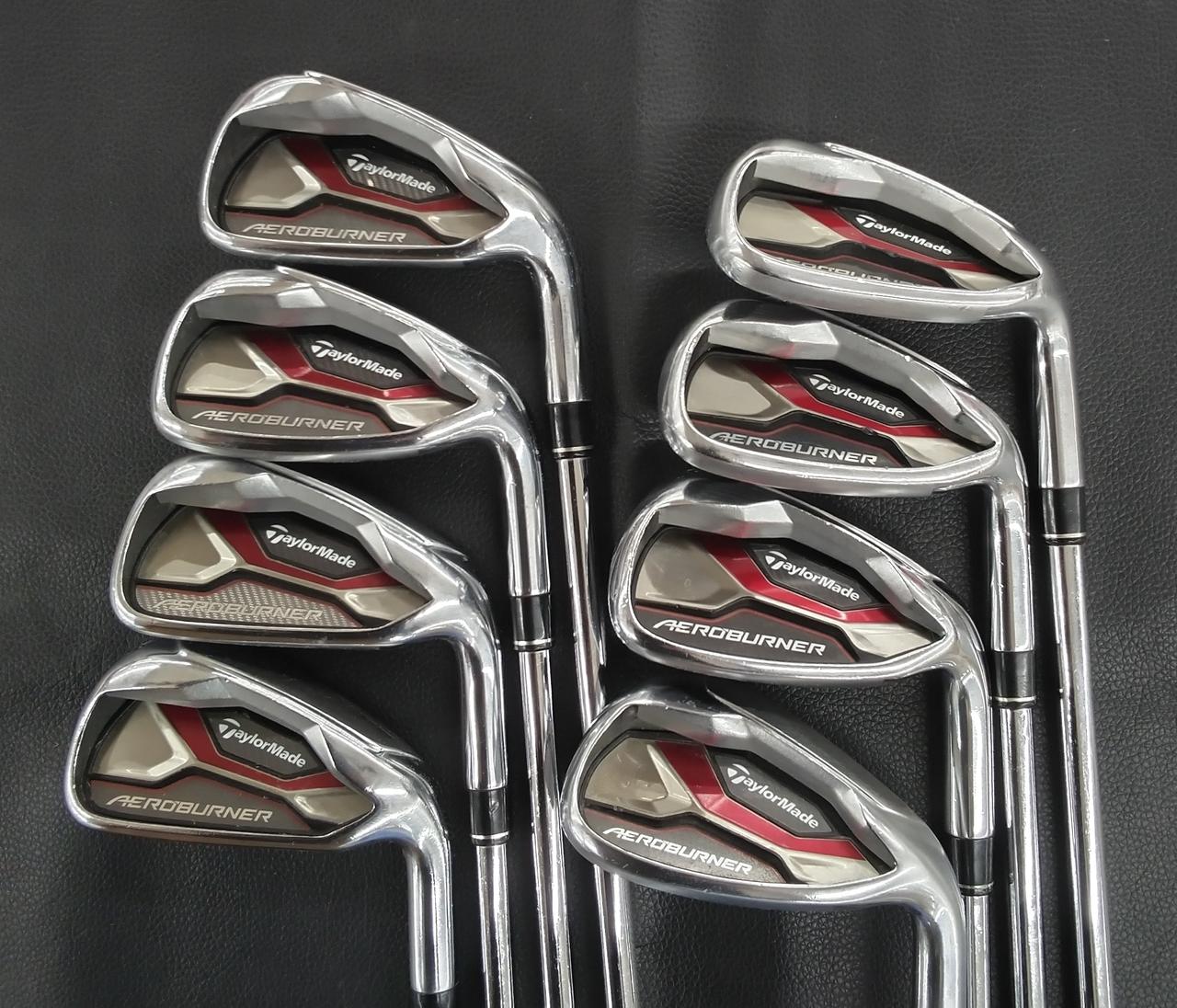 テーラーメイド AEROBURNER アイアン8本セット Flex S 良品