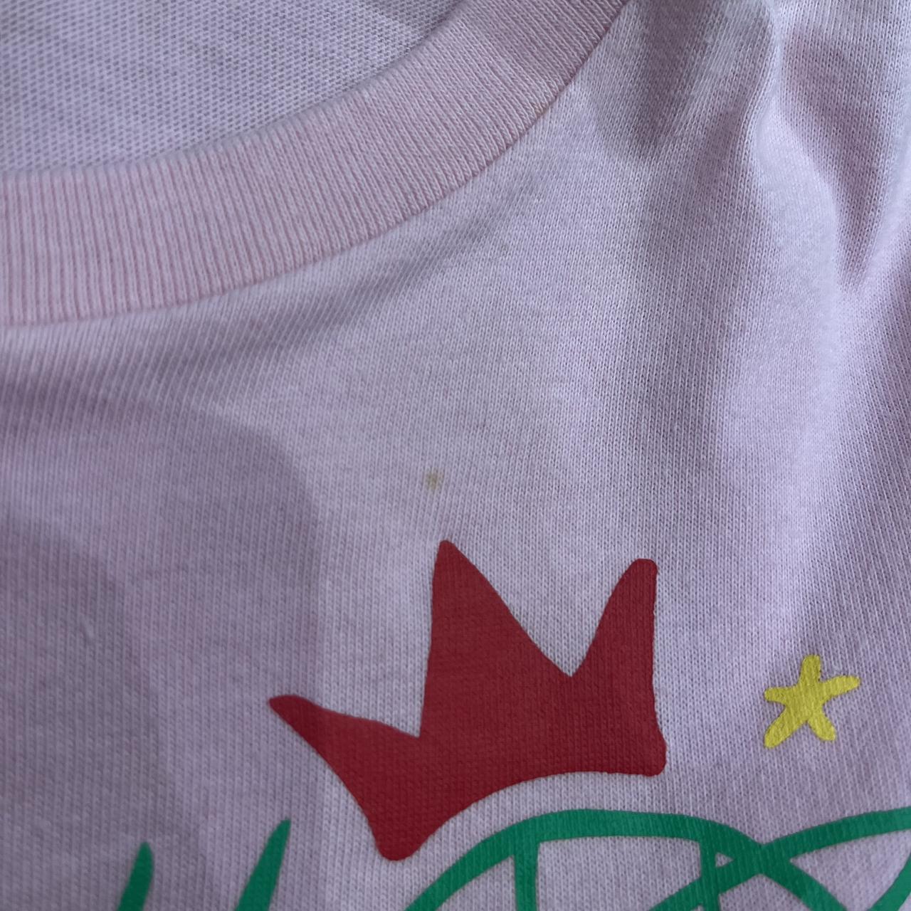 首元にシミ有り